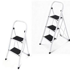 Trittleiter 3 Stufen klappbar