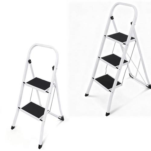 Trittleiter stufen klappbar - trittleiter, 3