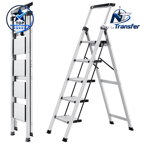 Trittleiter stufen klappbar - 5,