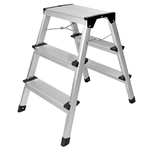 Trittleiter aluminium stufen - trittleiter,