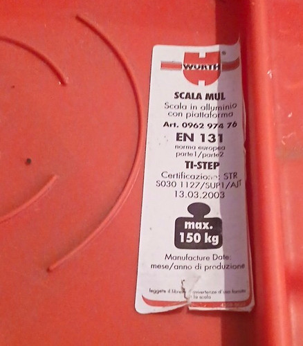 Würth trittleiter stufen - würth, 3