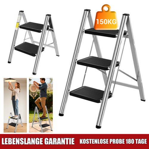 Trittleiter stufen klappbar - 2,