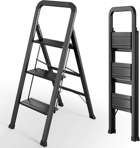 Alu trittreiter stufen - alu, 3