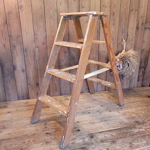 Malerleiter holz klapptritt - malerleiter,