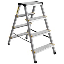 Trittleiter aus Aluminium mit